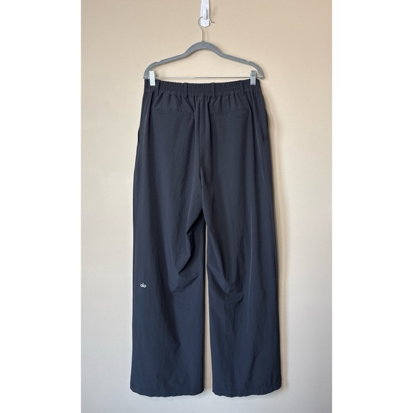 ALO High-Waist Pursuit Trouser Black Size Medium Long - Picture 5 of 12